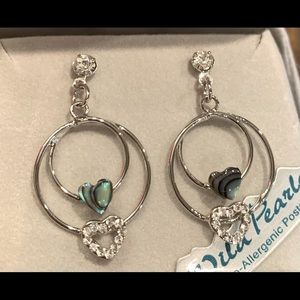 Hypo allergenic dangle earrings